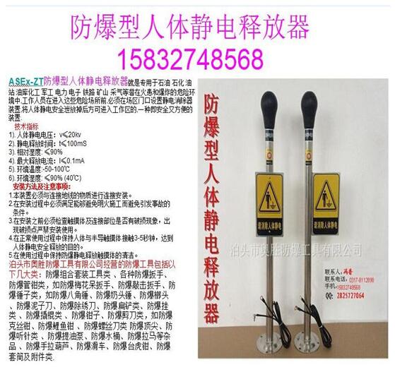 防爆型人體靜電釋放器 防爆型人體靜電釋放器